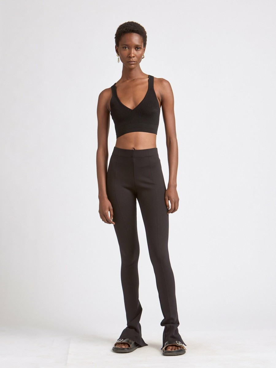 Trousers Maria Mcmanus | Recycled Nylon High Waisted Split Back Legging