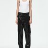 Trousers Maria Mcmanus | Belted Carpenter Pant In Black