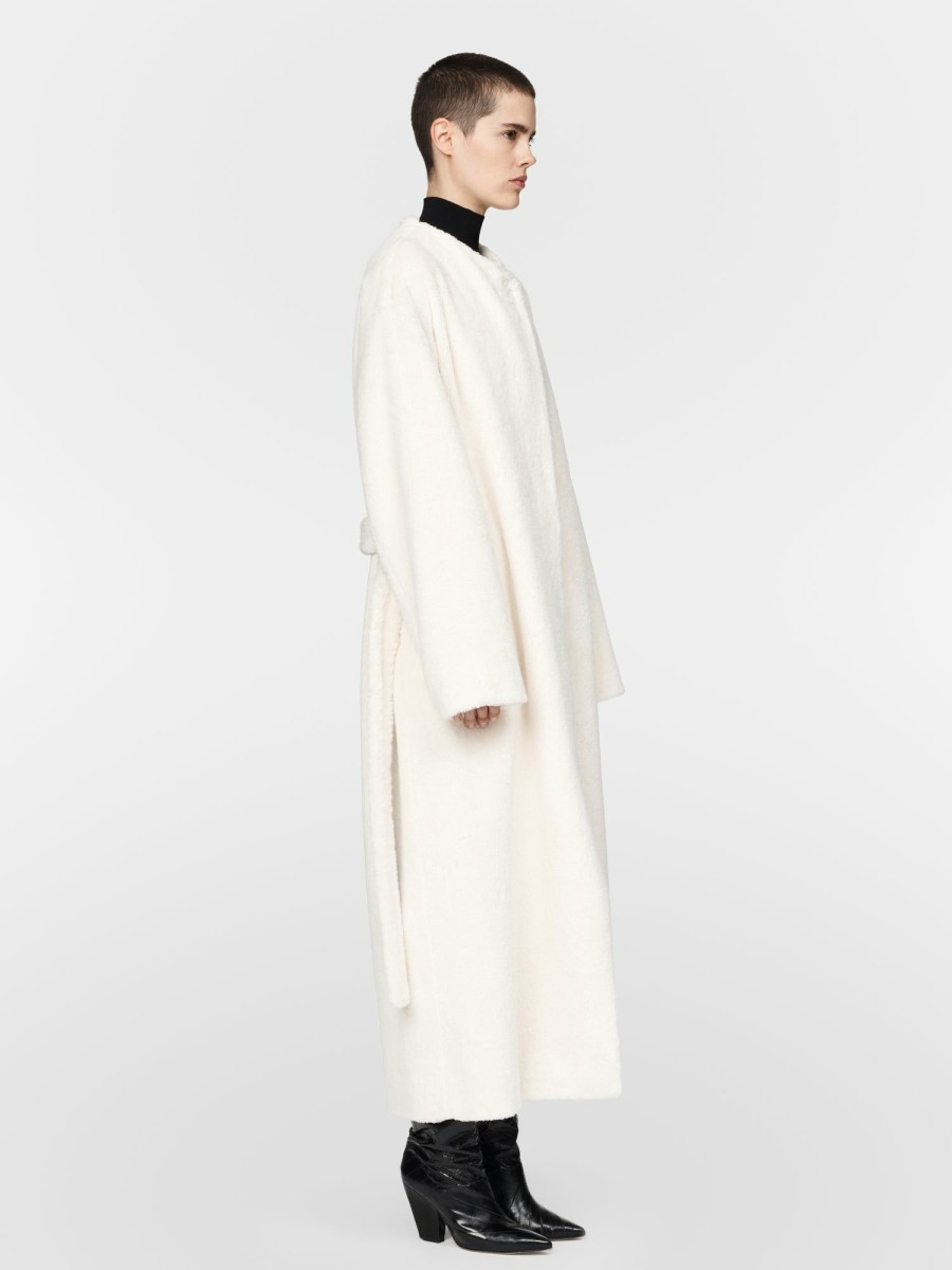 Outerwear Maria Mcmanus | Bathrobe Coat In Ivory