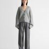 Sweaters Maria Mcmanus | Split Sleeve Cocoon Cardigan In Heather Grey