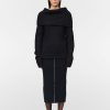 Sweaters Maria Mcmanus | Brushed Cape Sweater In Black