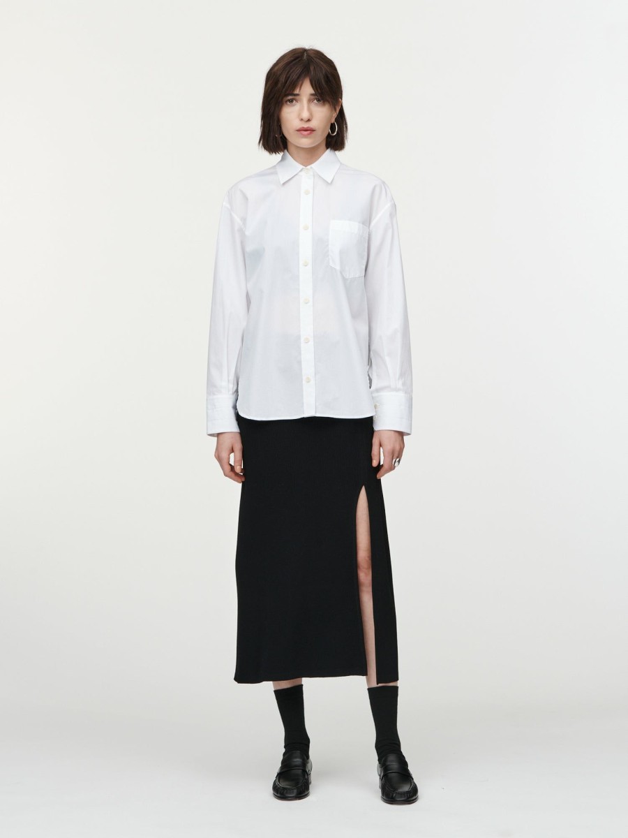 The Oversized Shirt Maria Mcmanus | Oversized Shirt In Chalk White