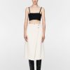 Skirts Maria Mcmanus | Snap Skirt In Ivory