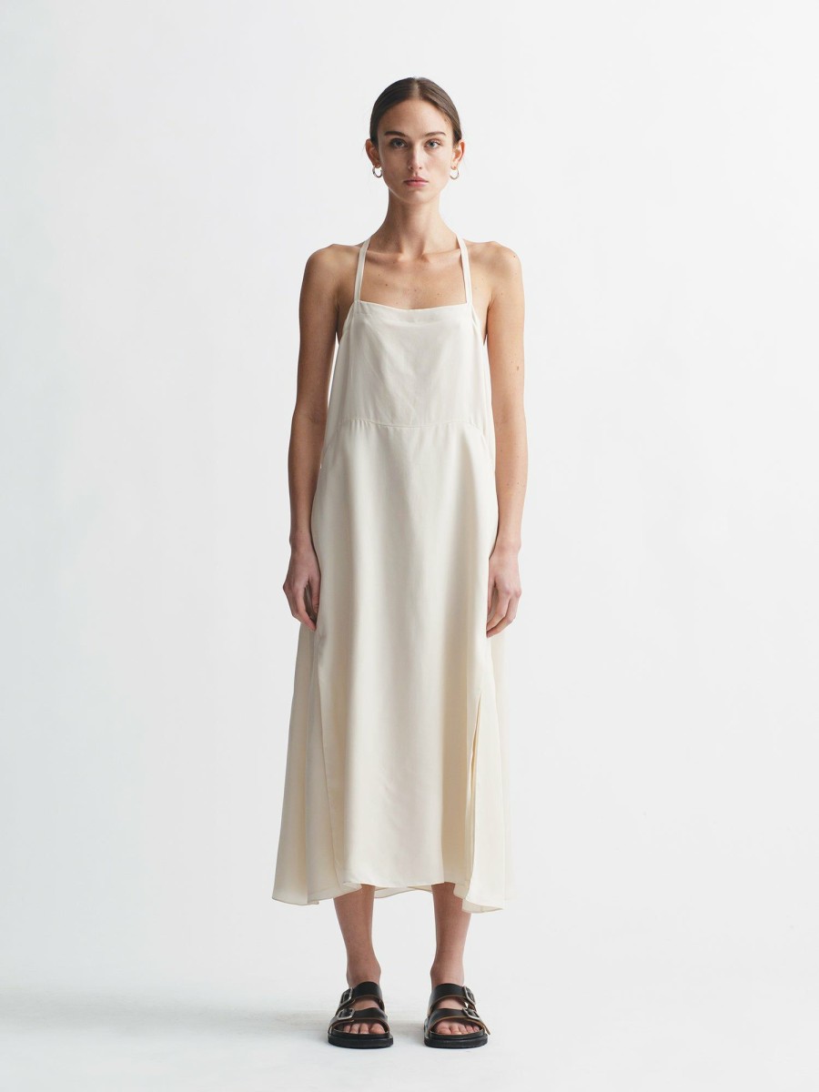 Dresses Maria Mcmanus | T Slip Dress In Ivory