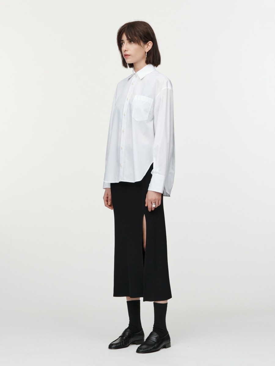 Shirts Maria Mcmanus | Oversized Shirt In Chalk White