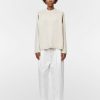 Sweaters Maria Mcmanus | Tear Drop Oversized Crew In Crema