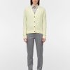 Sweaters Maria Mcmanus | Featherweight Boyfriend Cardigan In Lemonade