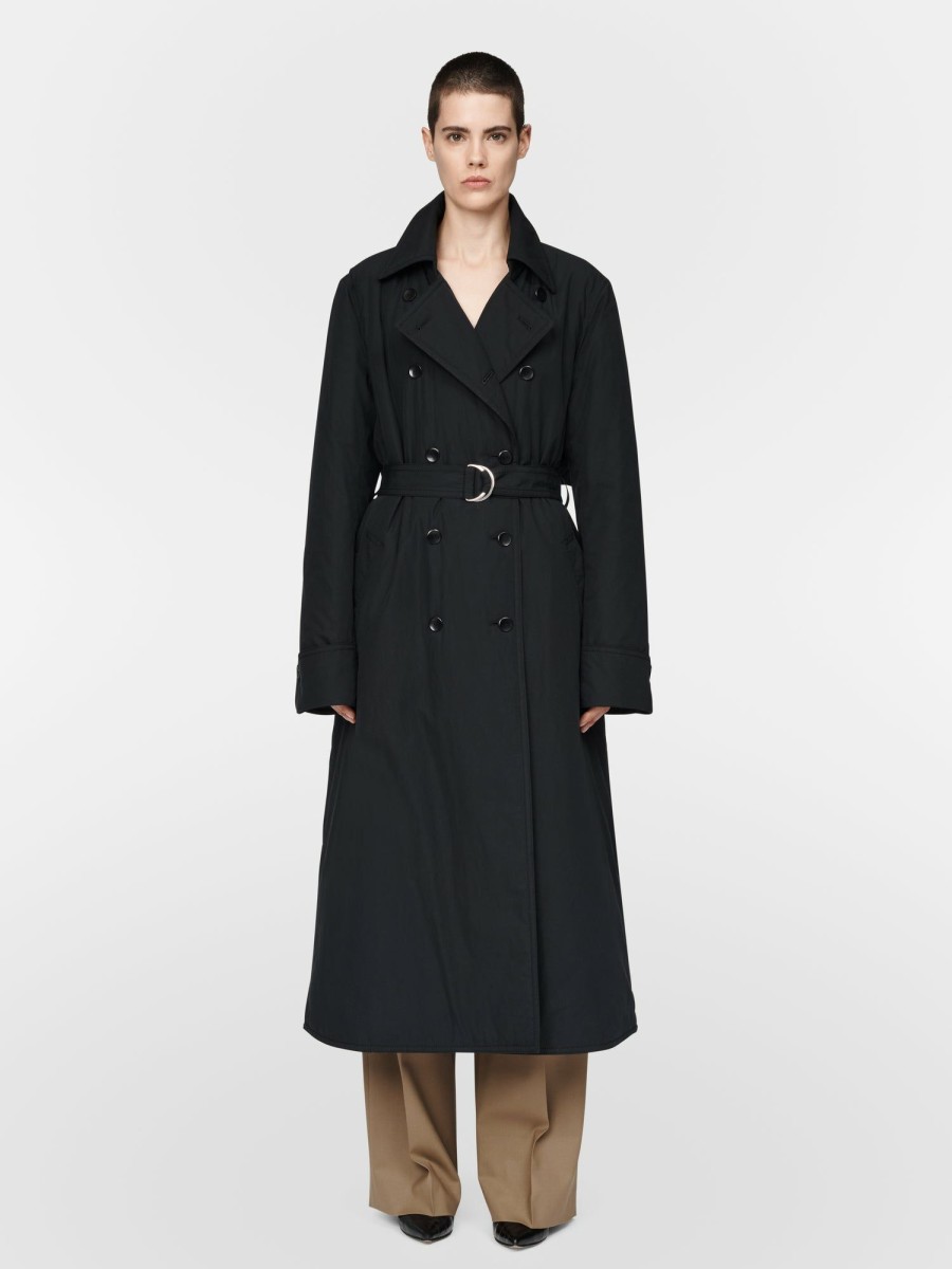 Outerwear Maria Mcmanus | Duvet Coat In Black