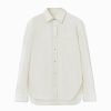 The Oversized Shirt Maria Mcmanus | Snap Shirt In Ivory