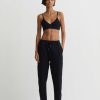 Tops Maria Mcmanus | Recycled Nylon V Neck Rib Bralette