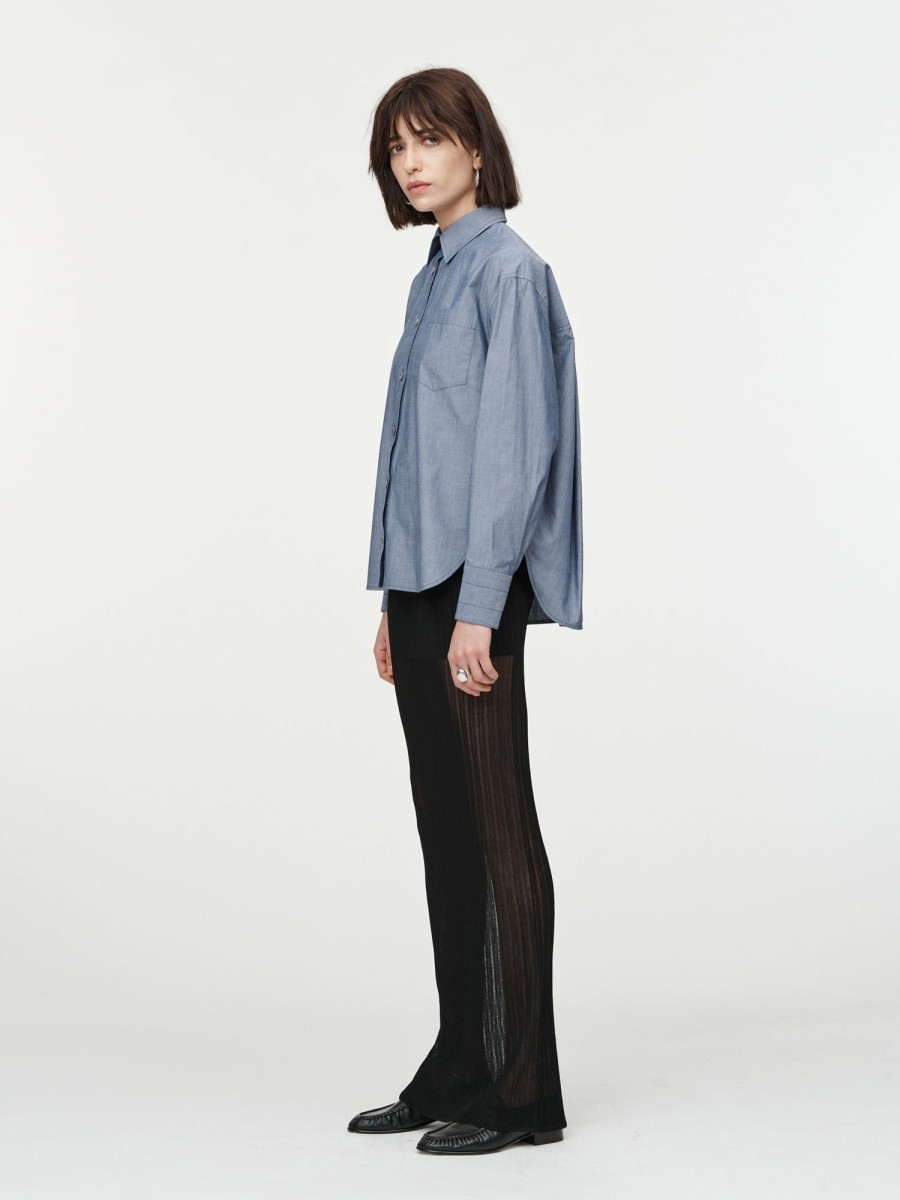 The Oversized Shirt Maria Mcmanus | Oversized Shirt In Chambray