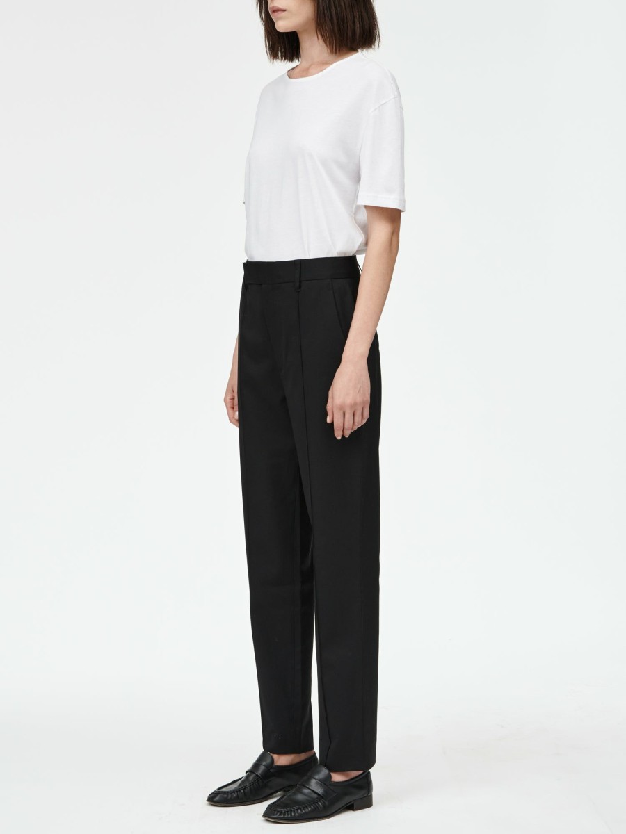 Trousers Maria Mcmanus | Pintuck Trouser In Black