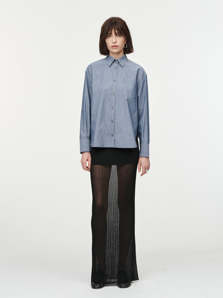 Shirts Maria Mcmanus | Oversized Shirt In Chambray