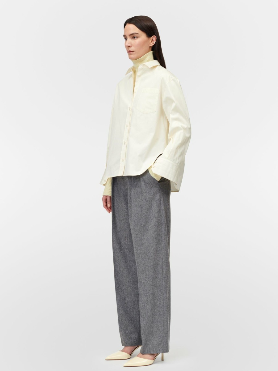 The Oversized Shirt Maria Mcmanus | Oversized Shirt In Ivory